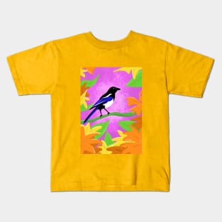 Funky Magpie Kids T-Shirt